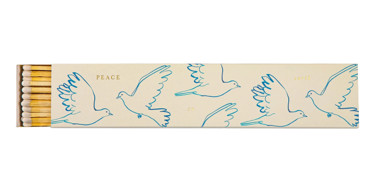 Peace on Earth - Extra Long Candle Matches