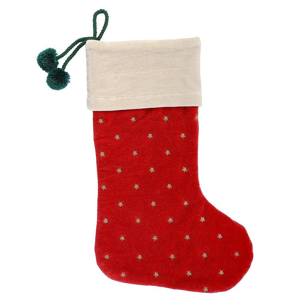Christmas Stockings Stars Red - Artebene