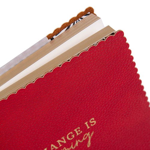 Cuaderno Majoie DIN A5 - Change Is Coming- Rojo