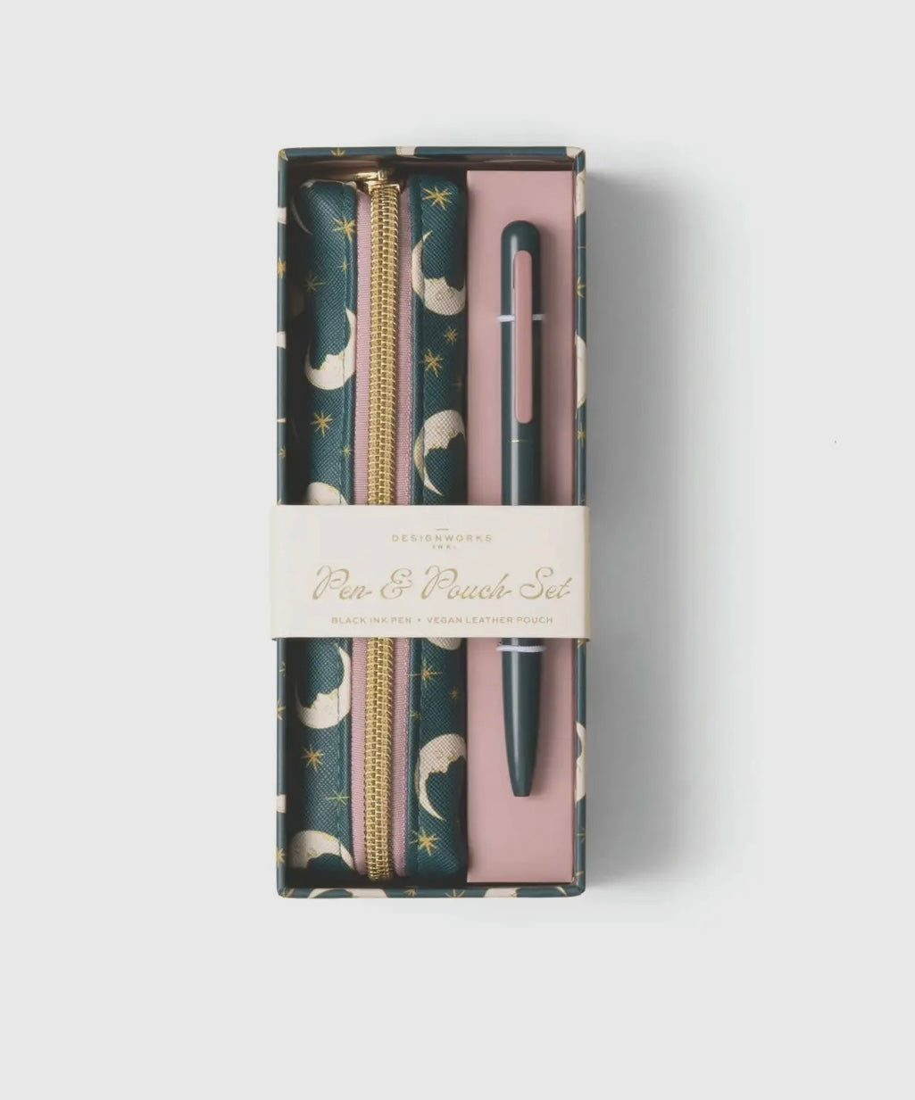 Estuche para lápices y bolígrafos Teal Moon - Designworks