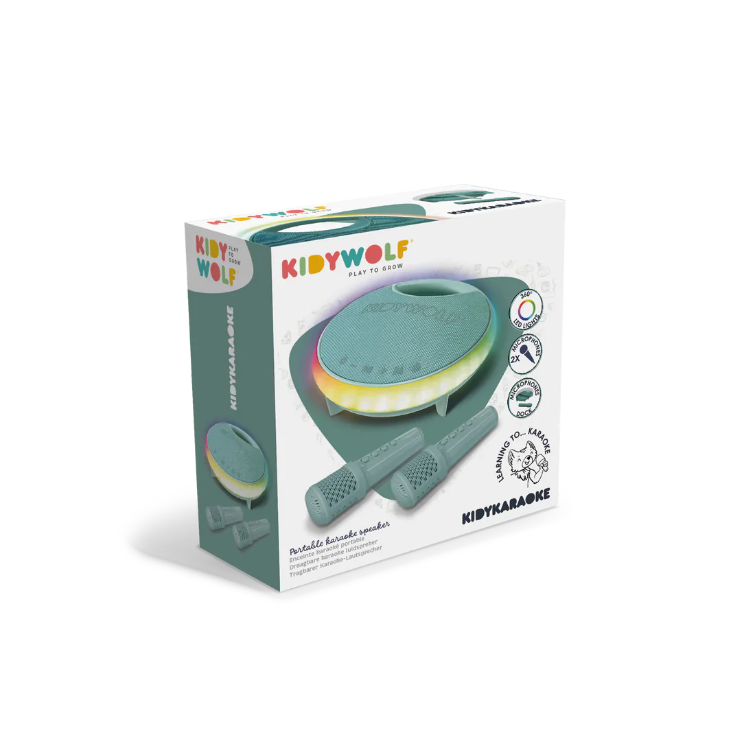 Kidykaraoke - Includes two microphones