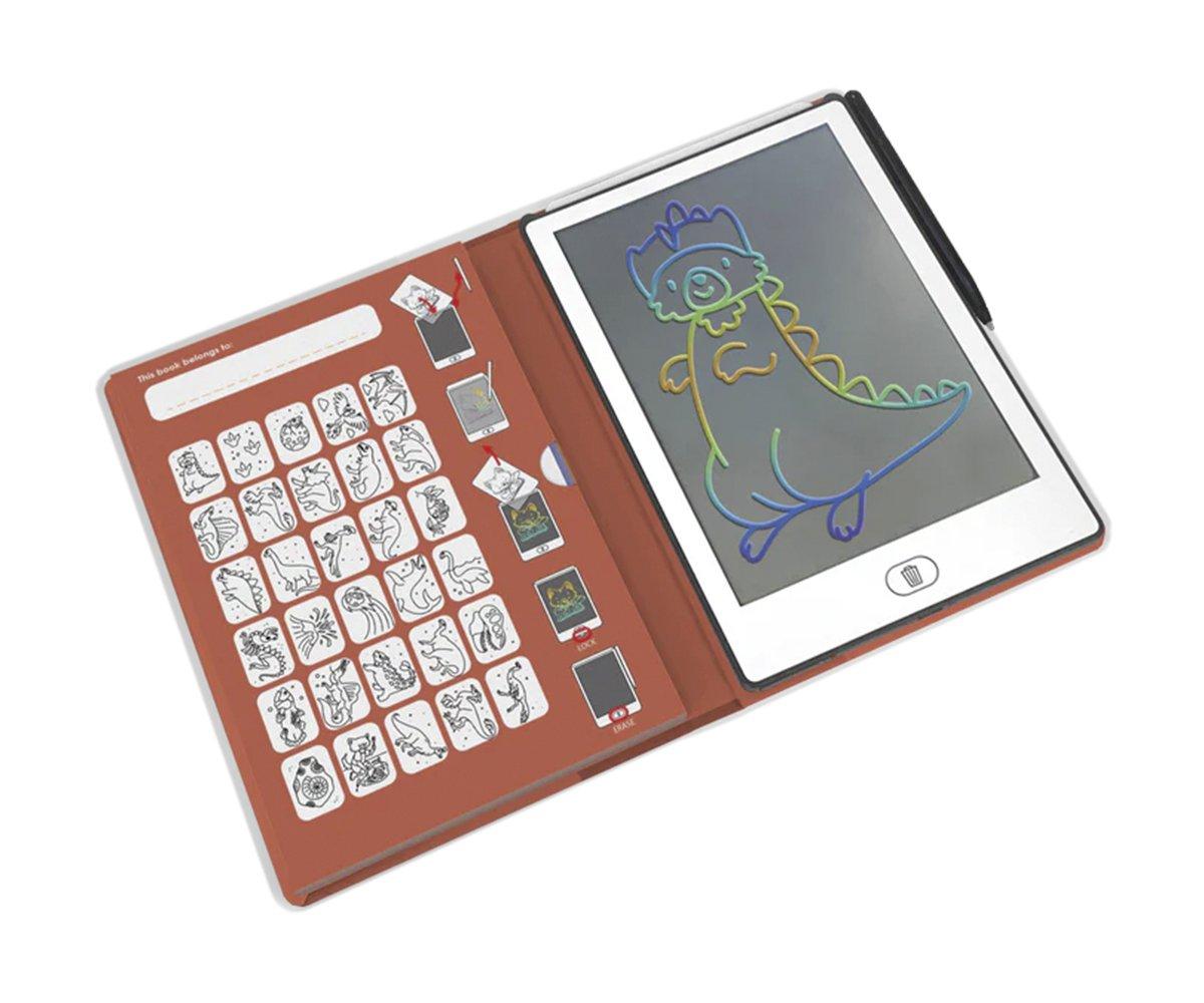 Dinosaurs Kidydraw Mini LCD Drawing Book
