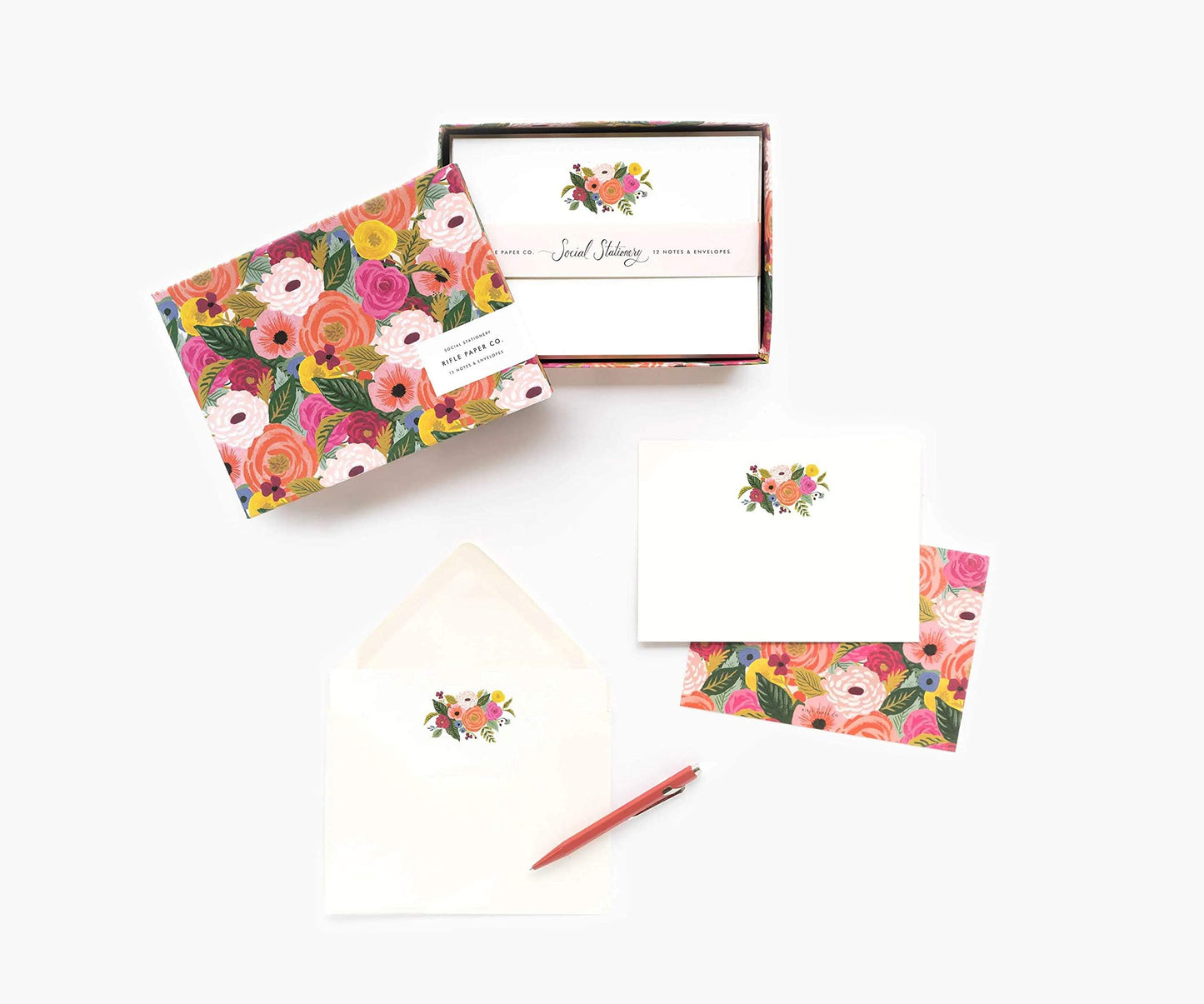 Juliet Rose Floral Stationery Set - Rifle Paper Co