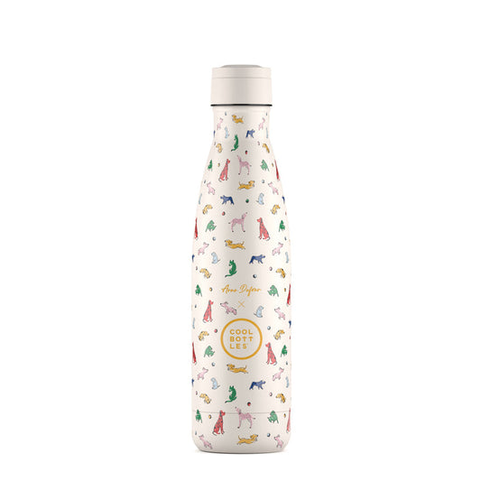 Doggie Party by Arno Dufour -  Insulated Stainless Steel Bottle - 500ml