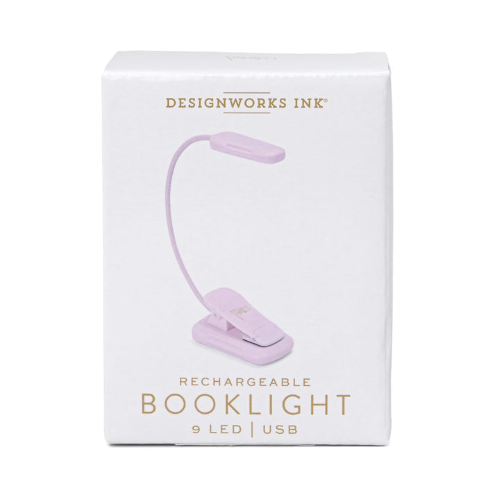 LED Book Light - Lilac (USB) - Designworks