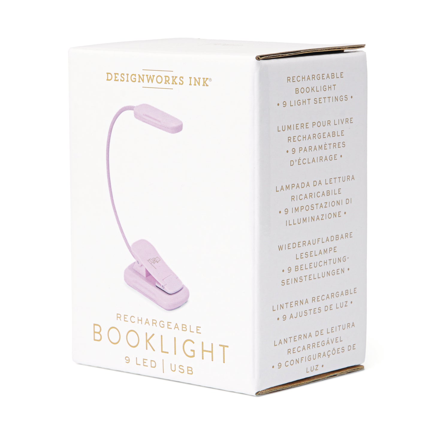 Lámpara de libro lila - Designworks