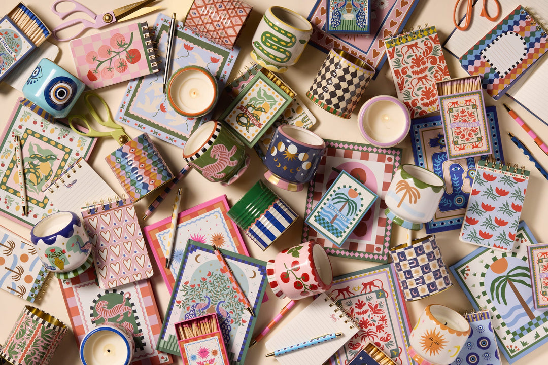 Vela perfumada de cerámica corazón - Vainilla y palisandro