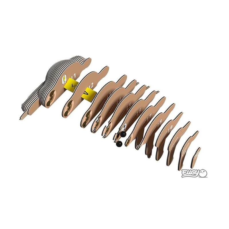 Sloth- Eco-Friendly 3D Paper Puzzle - Eugy 032