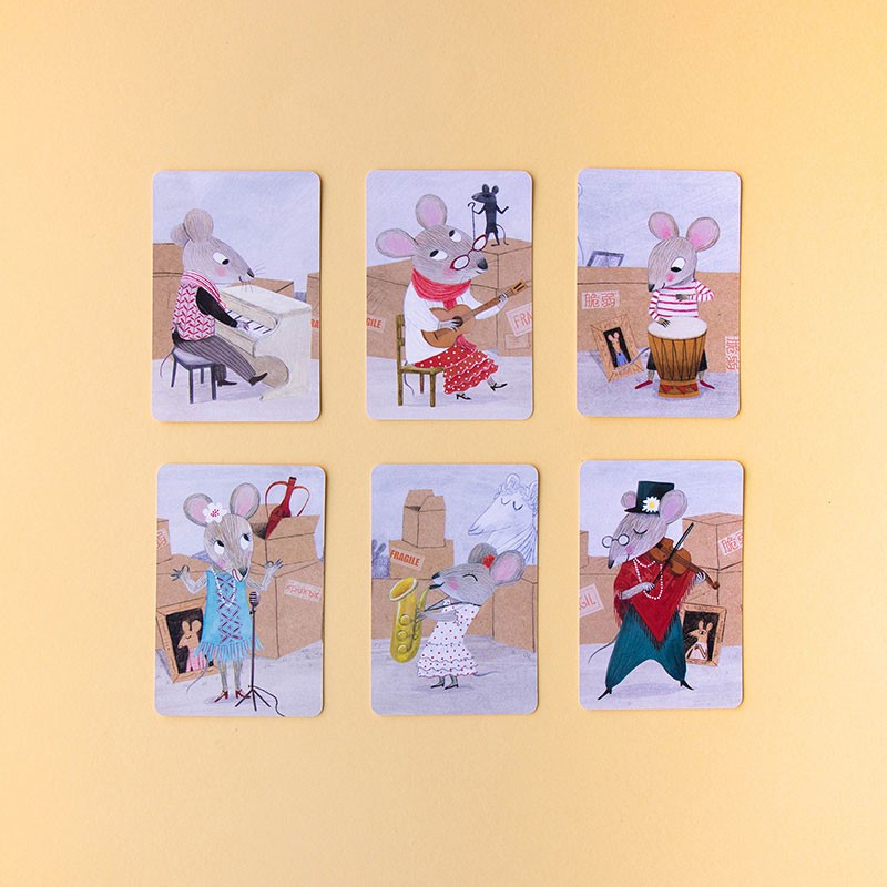 Animal Big Band - Famililes Card Game
