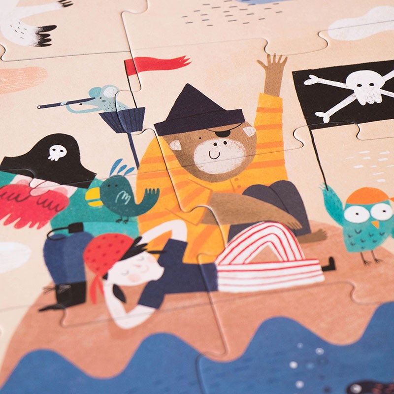 Discover the treasure puzzle