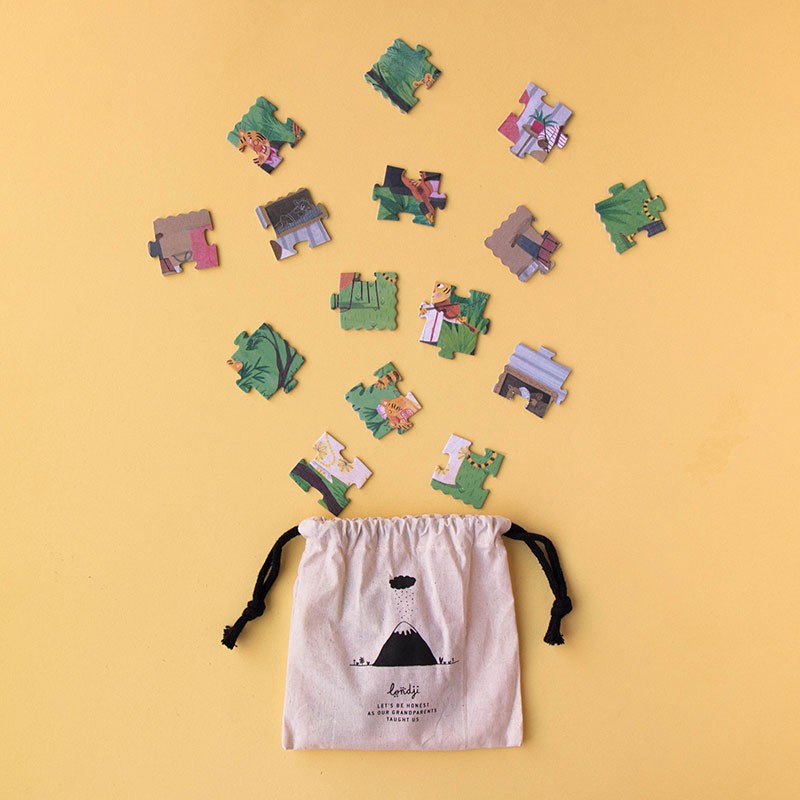 Wild music pocket puzzle