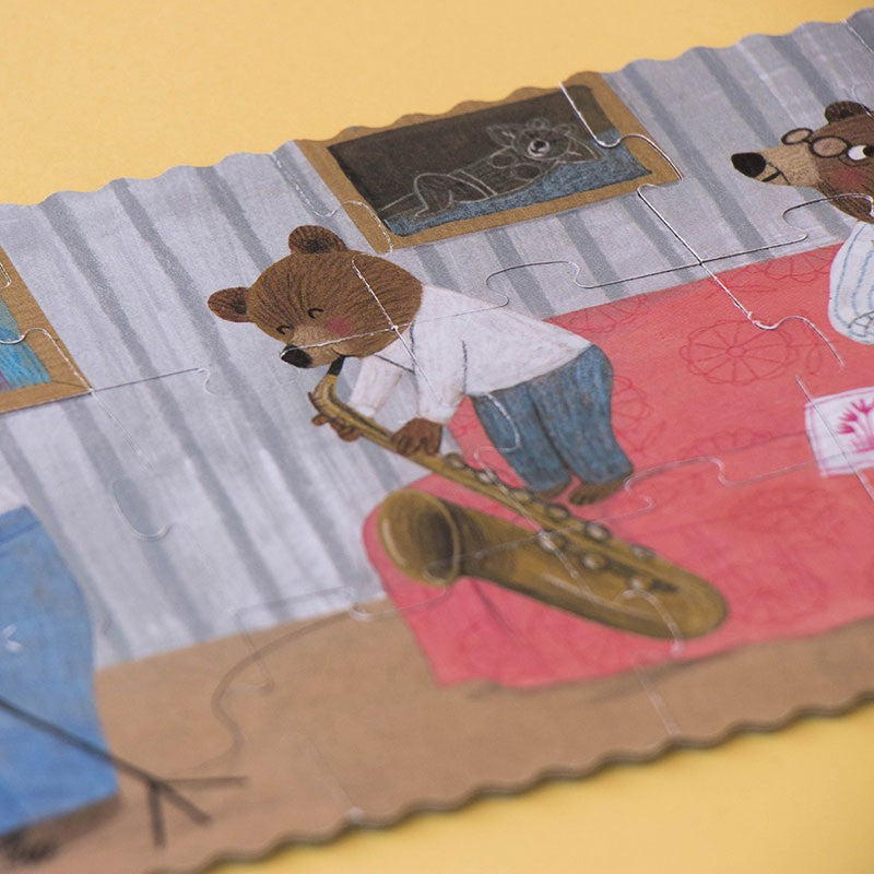 Wild music pocket puzzle