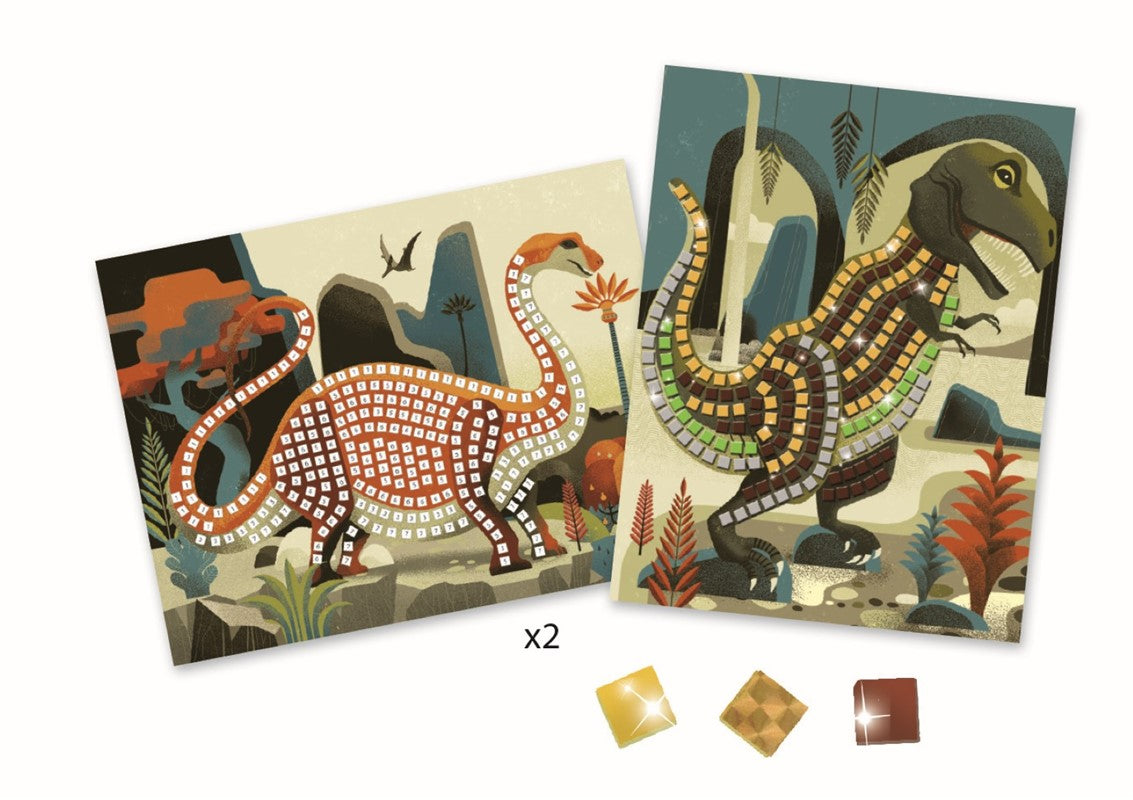 Mosaicos de dinosaurios