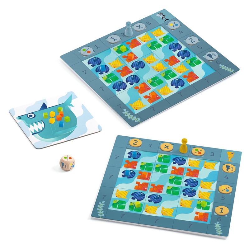 Fish'n Shark Strategy Game - Djeco