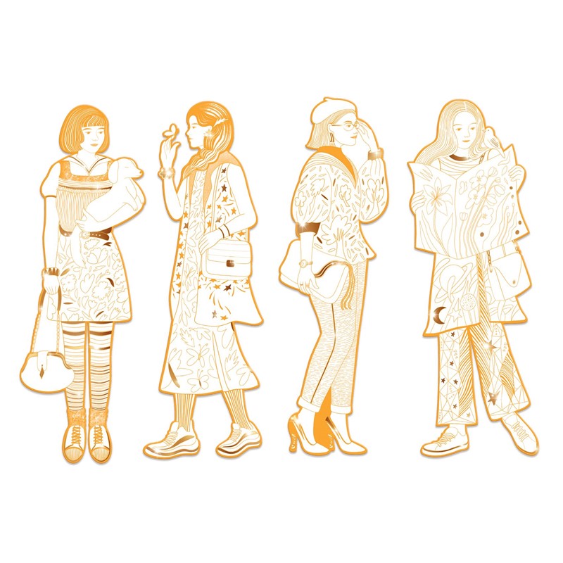 Scout & Friends - Fashion Colouring