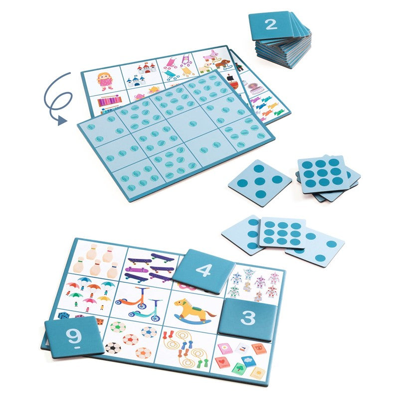 Eduludo 4 Juegos de Bingo - Djeco