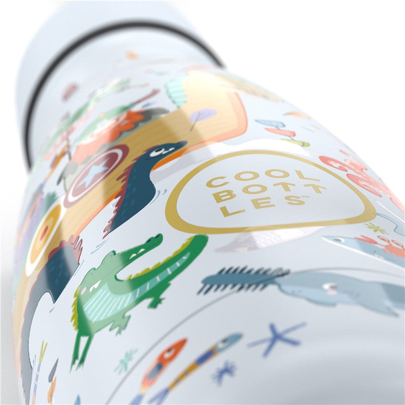Brave Vikings - Kids Insulated Stainless Steel Bottle - 350 ml - Cool Bottles