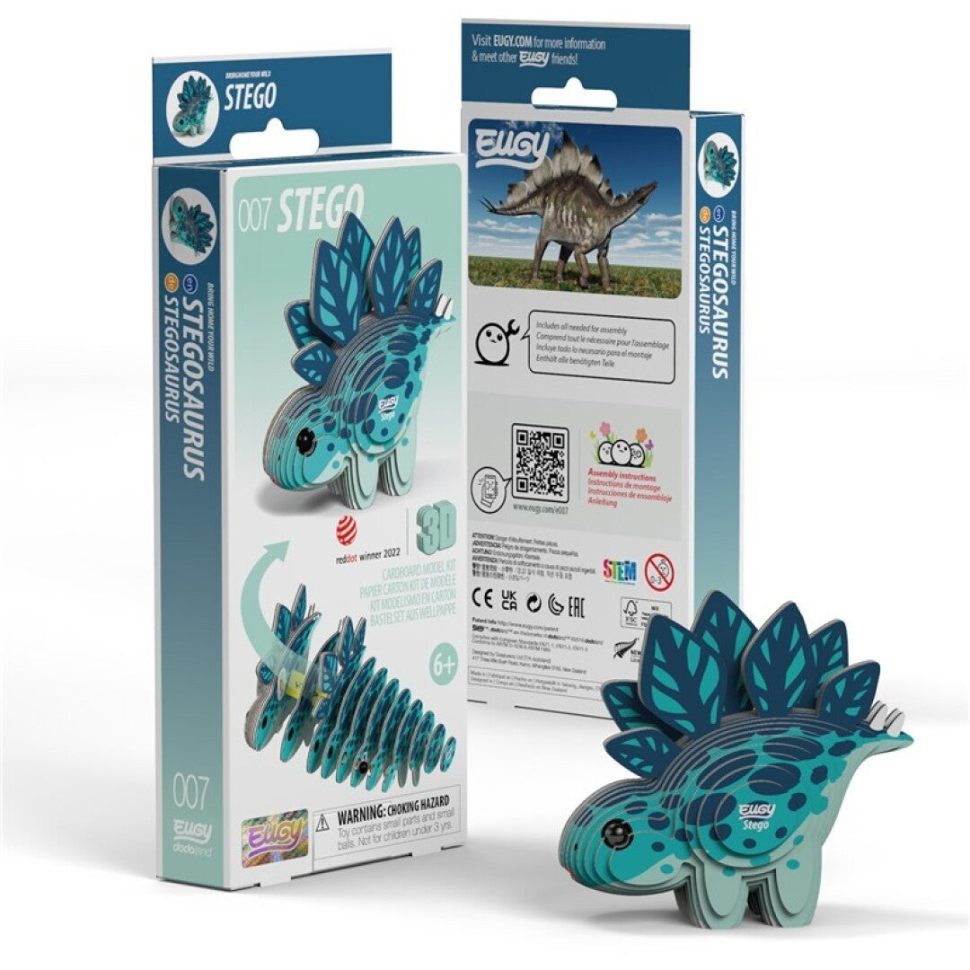 Stego - Eco-Friendly 3D Paper Puzzle - Eugy 007