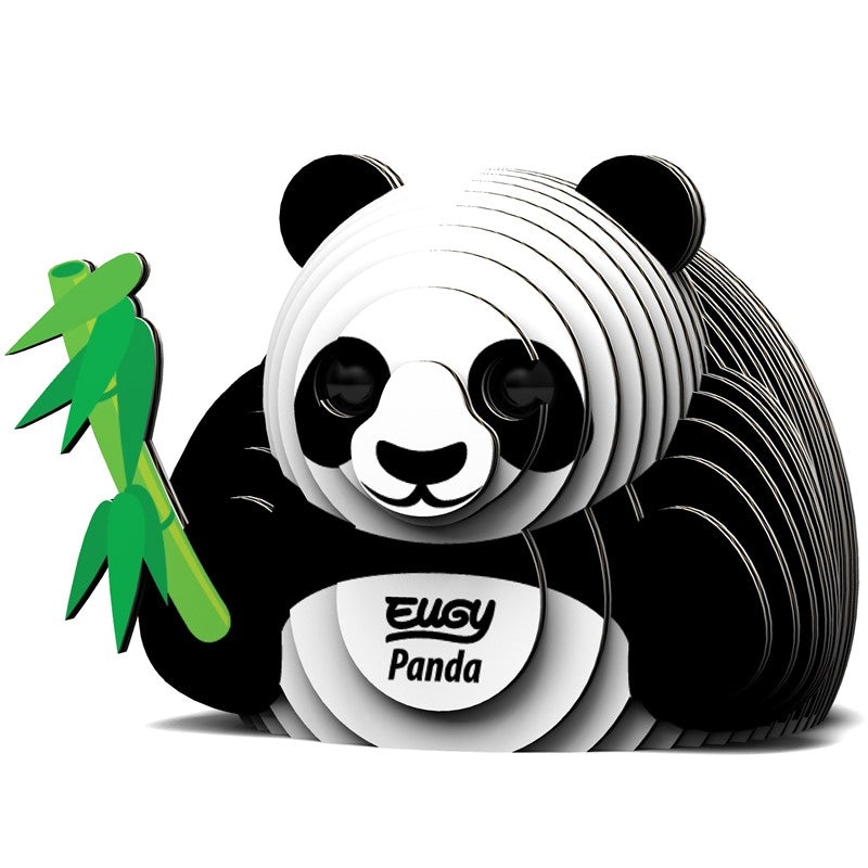 Panda - Eco-Friendly 3D Paper Puzzle - Eugy 013