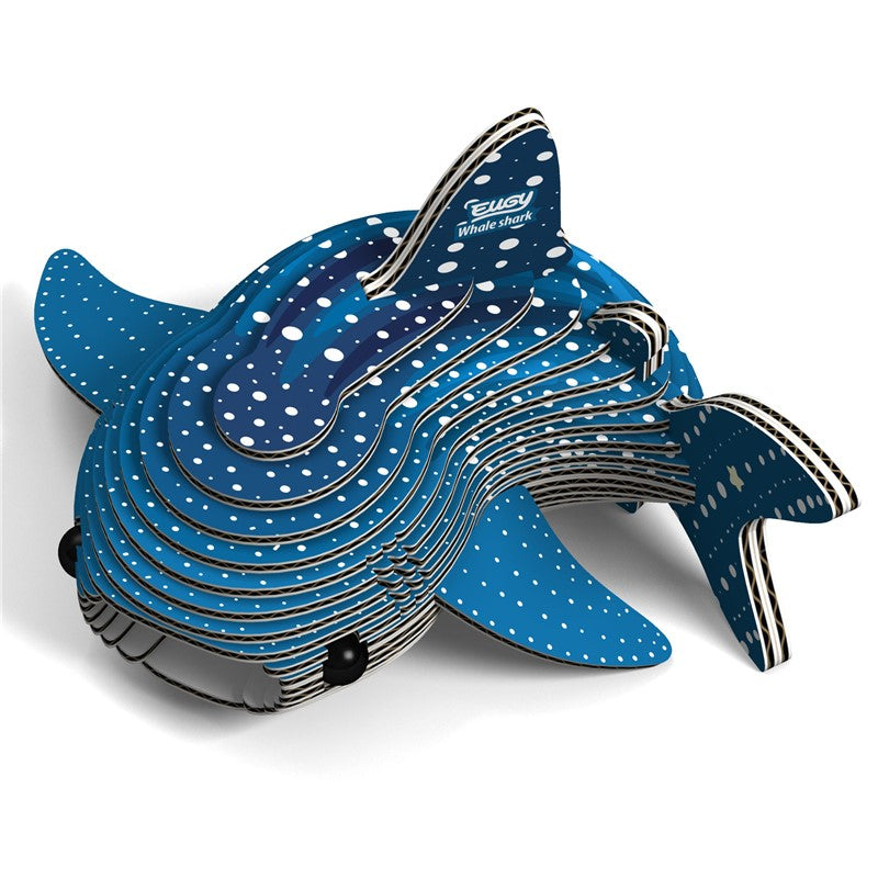 Whale Shark - Eco-Friendly 3D Paper Puzzle - Eugy 049