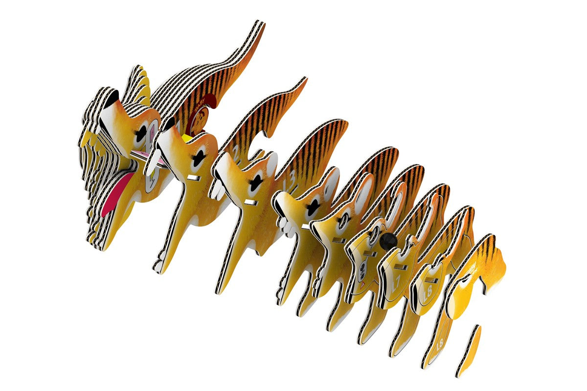 Tasmaninan Tiger Eco-Friendly 3D Paper Puzzle - Eugy 086
