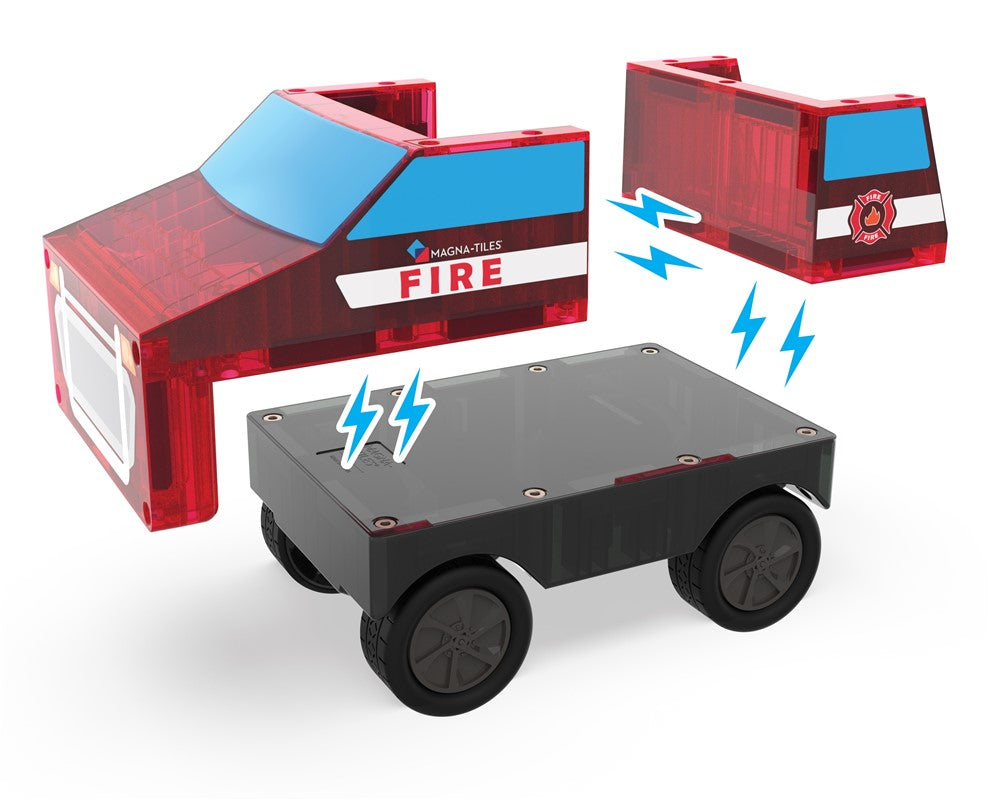 Rescate de bomberos - Magna Tiles