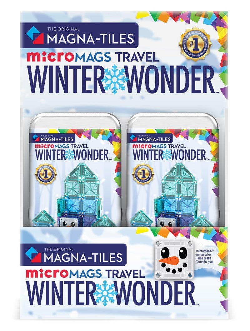 Invierno - Set de viaje MicroMags - Magna Tiles (Copia)