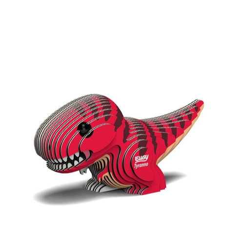 Tiranosaurio- Rompecabezas de papel 3D ecológico - Eugy 005