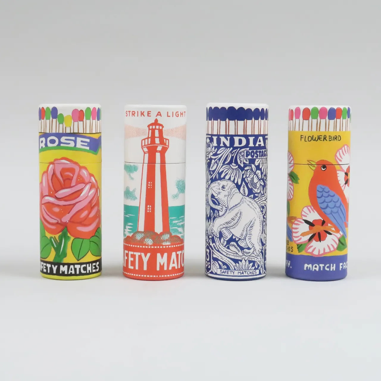 The Lighthouse Small Cylinder Matches - Archivist