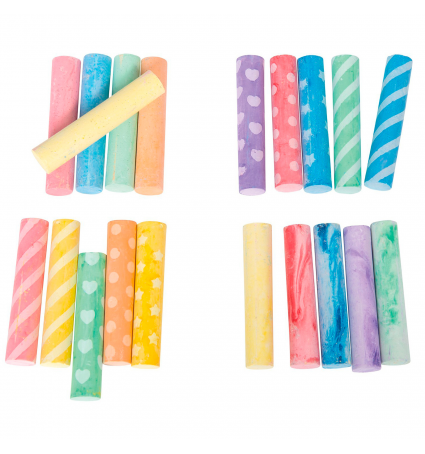 Tizas De Colores Para Suelo