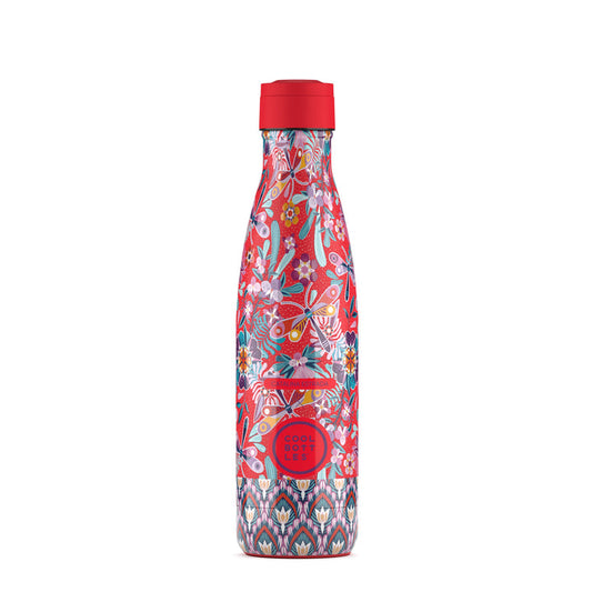 Dragonfly Paradise by Catalina Estrada - Insulated Stainless Steel Bottle - 500ml