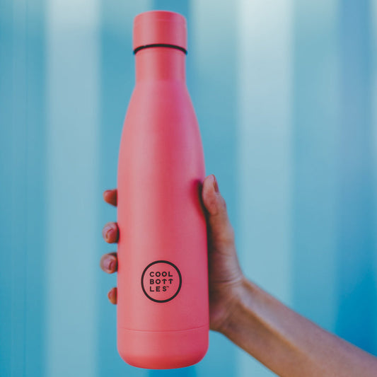 Pastel Coral Insulated Stainless Steel Bottle - 500ml