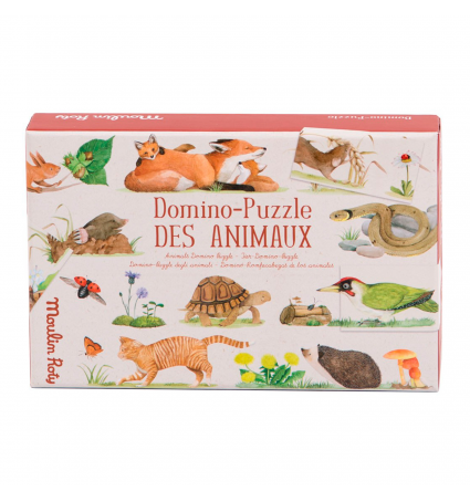 Puzzle-dominà De Animales / Animals Domino-puzzle