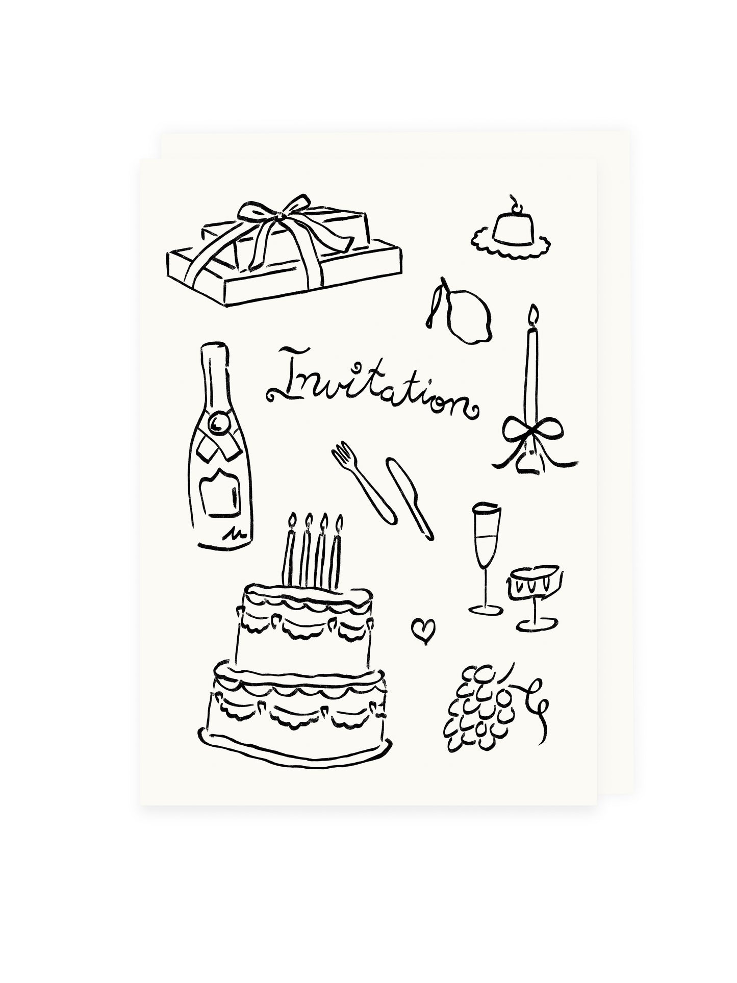 Invitation A6 Card
