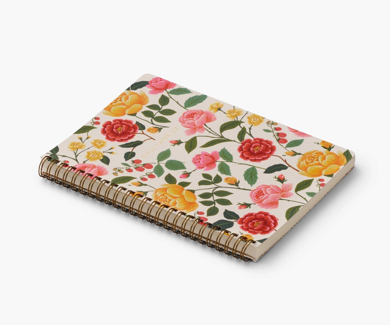 Cuaderno de espirales de rosas - - Rifle Paper Co