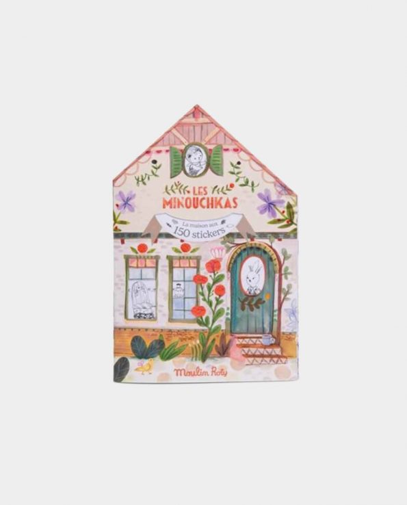 Cuaderno de pegatinas "Les minouchkas"