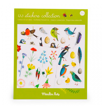 Set de pegatinas reutilizables - Botánica