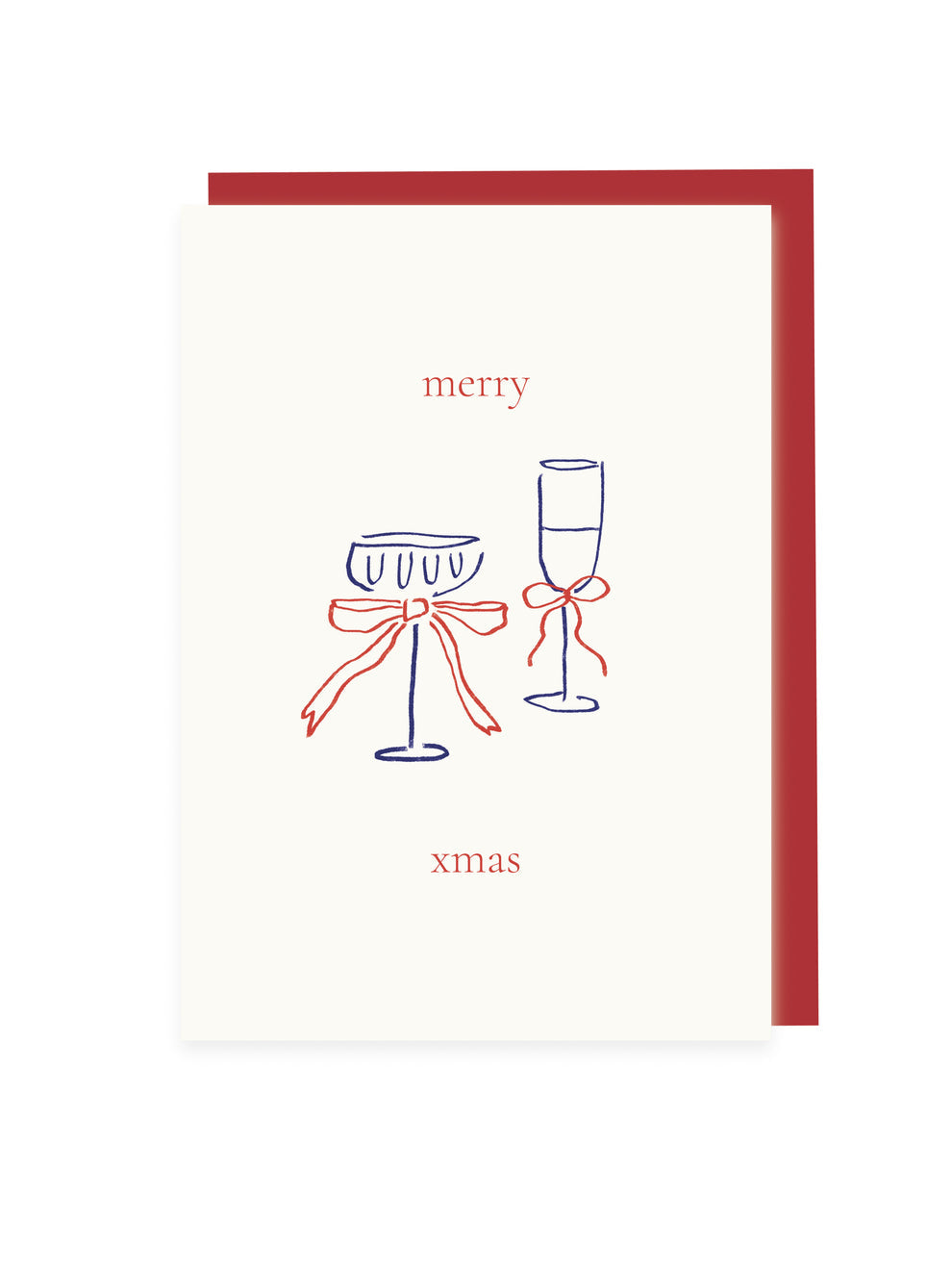 "Merry Xmas" A6 Card