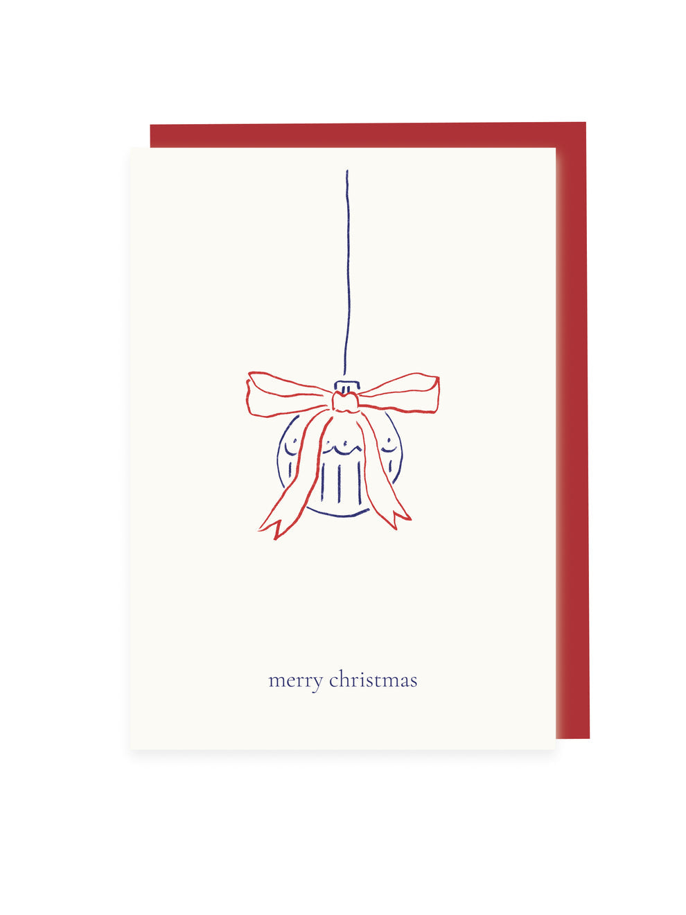 "Merry Christmas" A6 Card