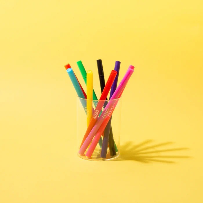 Rotuladores de Colores con Aromas - 9 unidades - Omy