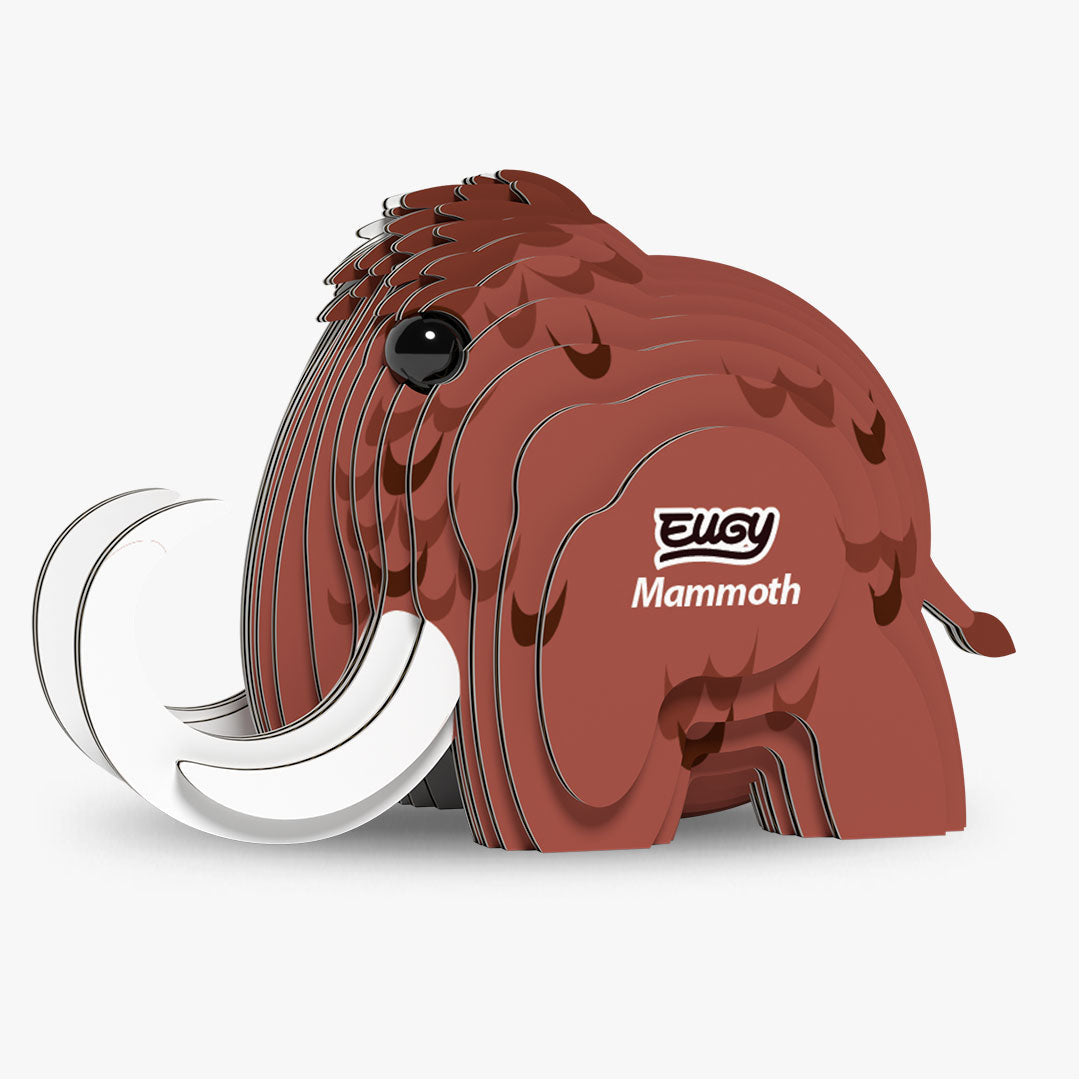 Mammoth - Eco-Friendly 3D Paper Puzzle - Eugy 031