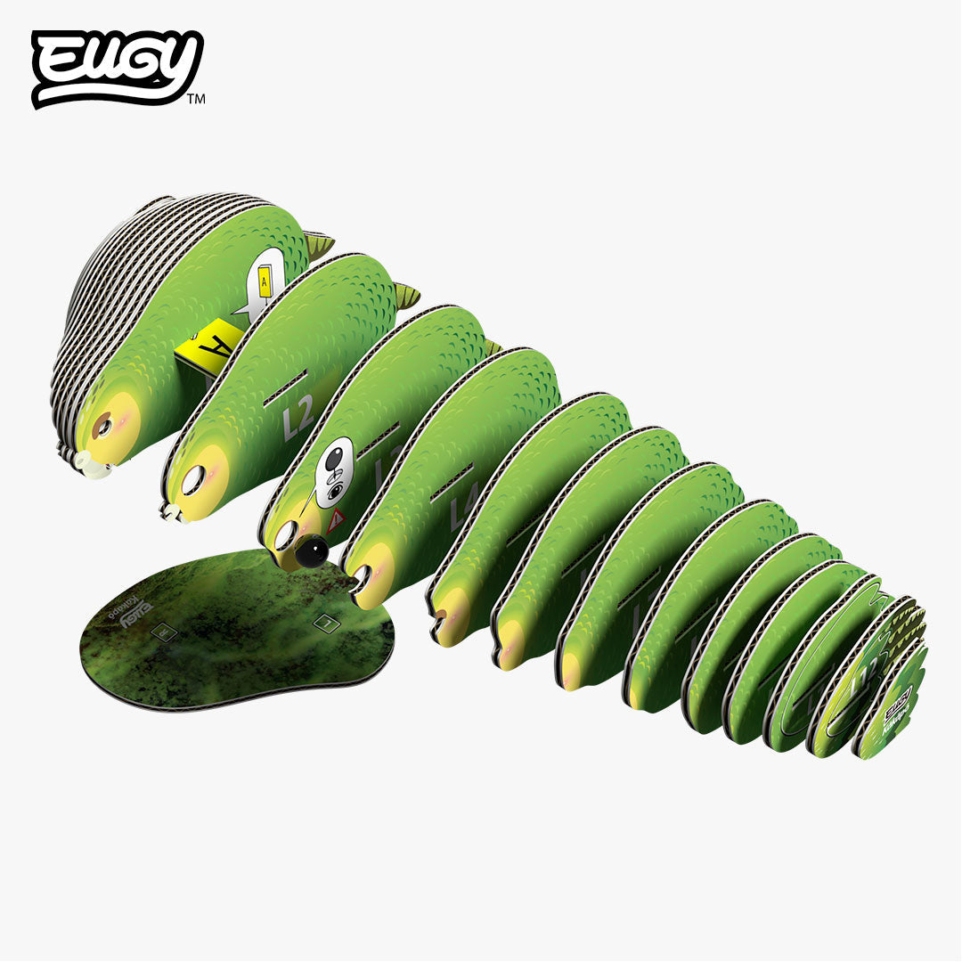 Kakapo - Eco-Friendly 3D Paper Puzzle - Eugy 099