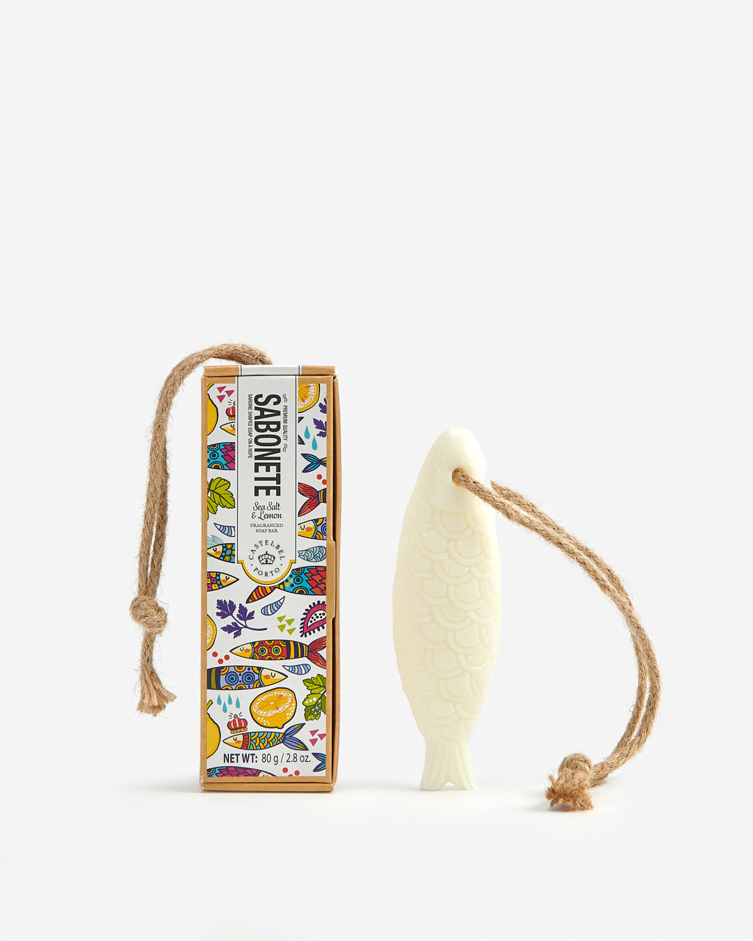 Soap On A Rope Sea Salt & Lemon - Sardine