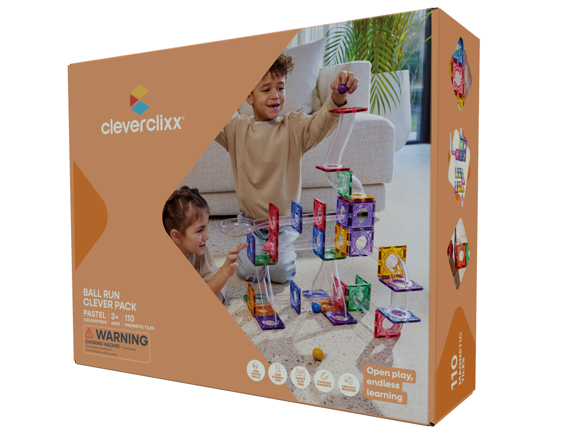 Pastel Ball Run Pack – 110 Pieces - Cleverclixx