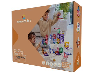 Pastel Ball Run Pack – 110 Pieces - Cleverclixx