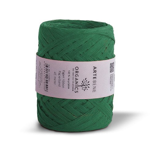 Dark Green - Gift ribbon 45 metres crepe - Artebene