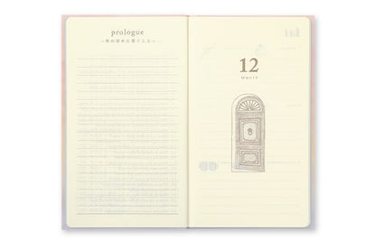 12 Month Diary - Dusty Pink