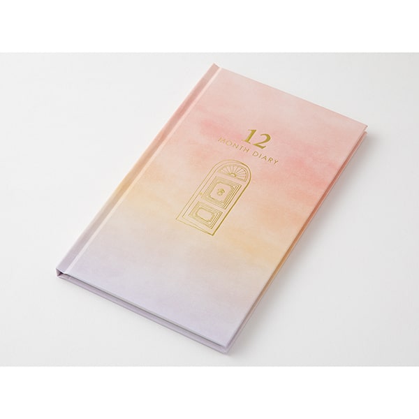 12 Month Diary - Dusty Pink