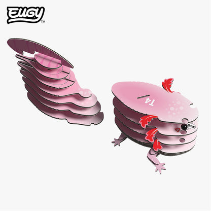 Axolotl - Eco-Friendly 3D Paper Puzzle - Eugy 139