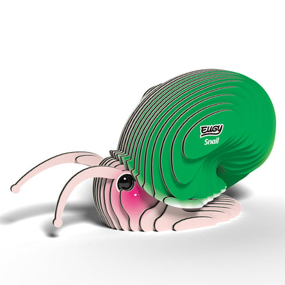 Snail - Eco-Friendly 3D Paper Puzzle - Eugy 143